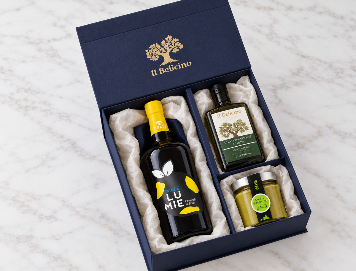 Box Limoncello Millelumìe con coperchio proporzionato