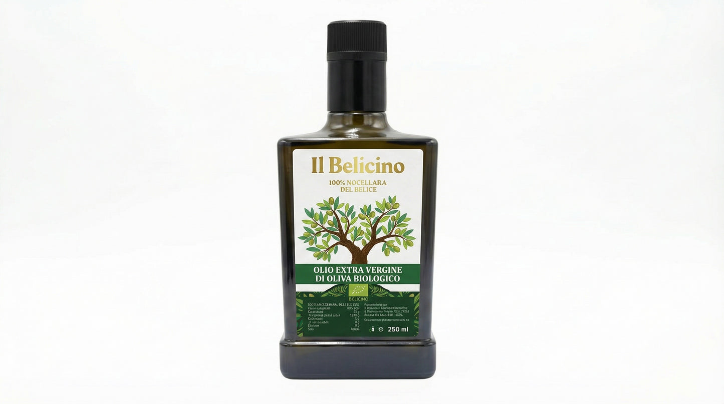Bottiglia Olio Bio Nocellara 250 ml