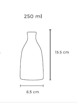 Orcio in Ceramica Artigianale 500 ml – Decorazione Mediterranea- Modello Puglia