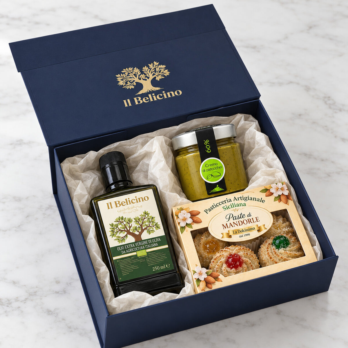 Sicilian Gift Box – Pistachio and Almond