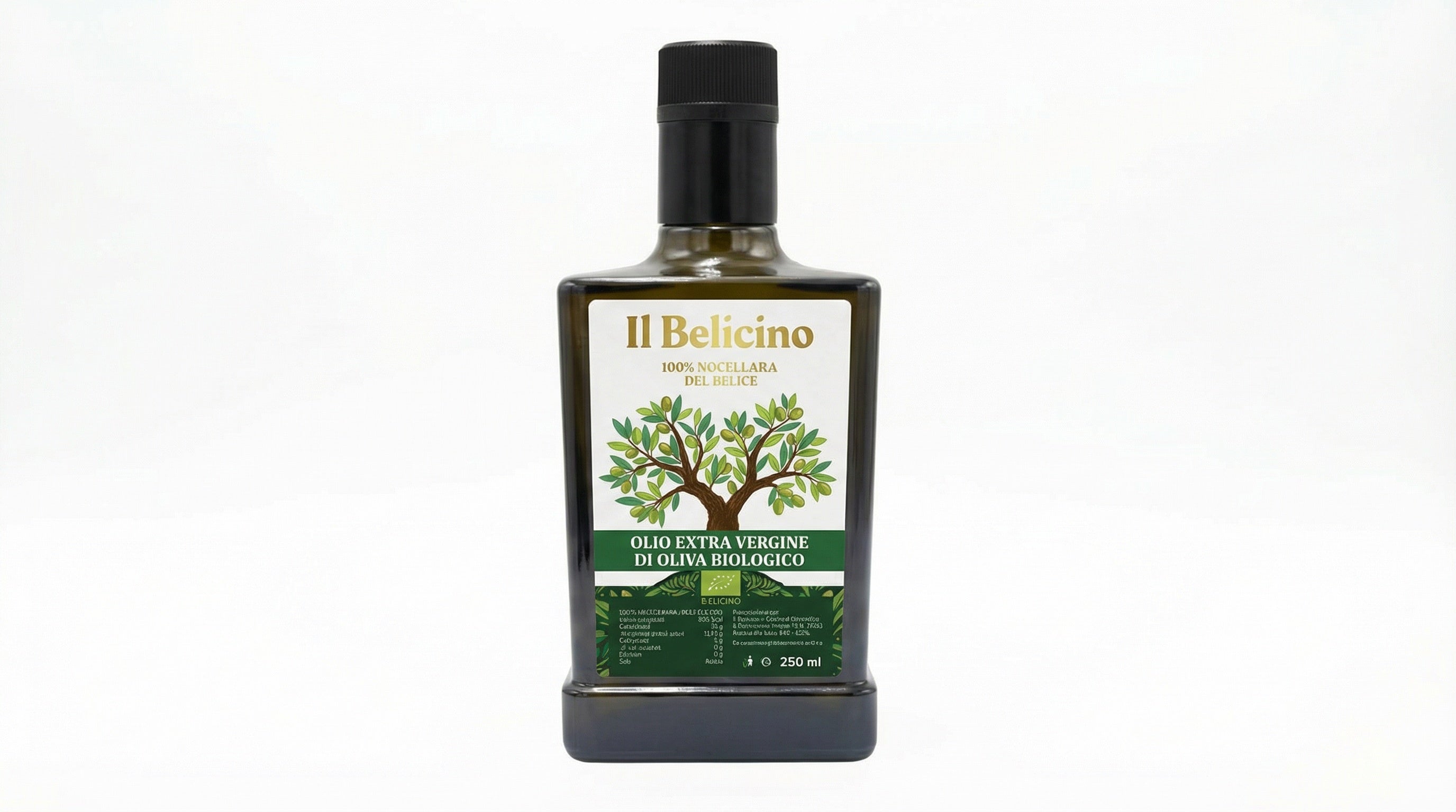 Bottiglia Olio Bio Nocellara 250 ml